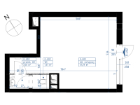 New apartment U-751 | m234.10 | 1 Rooms | 0 Floor